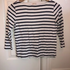 Girls long sleeve striped T-shirt